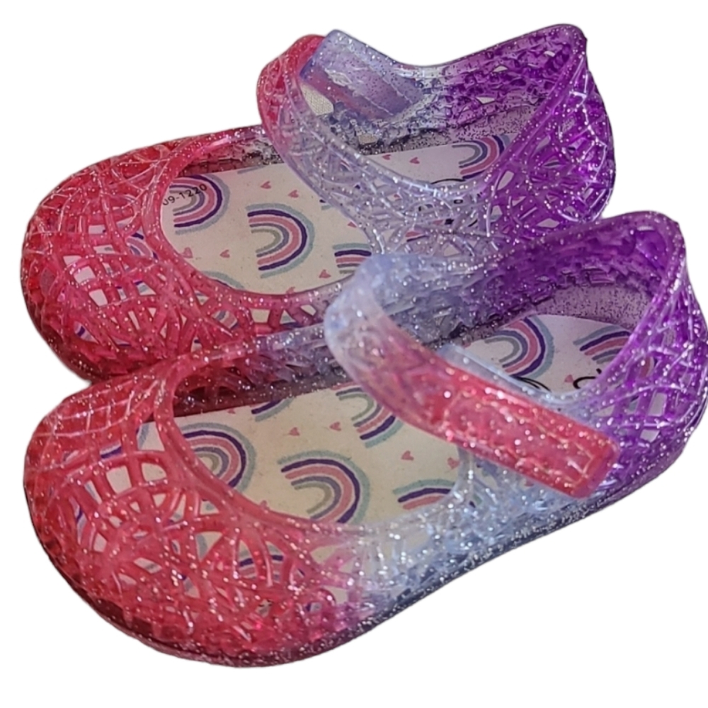 Baby glitter jellies